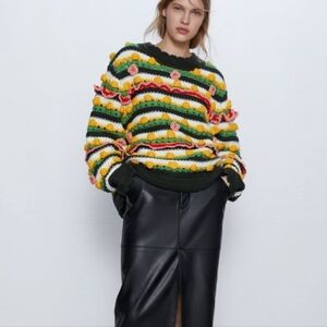 ZARA Embellished sweater